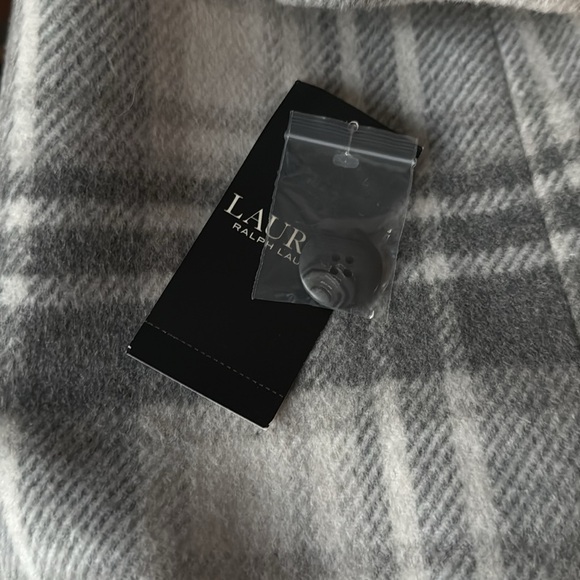 🩶 NWT Ralph Lauren Plaid Peacoat 🩶 - Picture 12 of 12